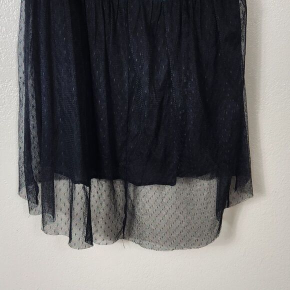 Tassels N Lace Dress Mesh Fully Lined Size L EUC - Picture 8 of 10